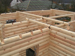 Erdgeschoss Blockhaus