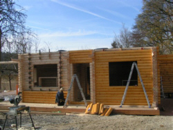 Erdgeschoss Blockhaus